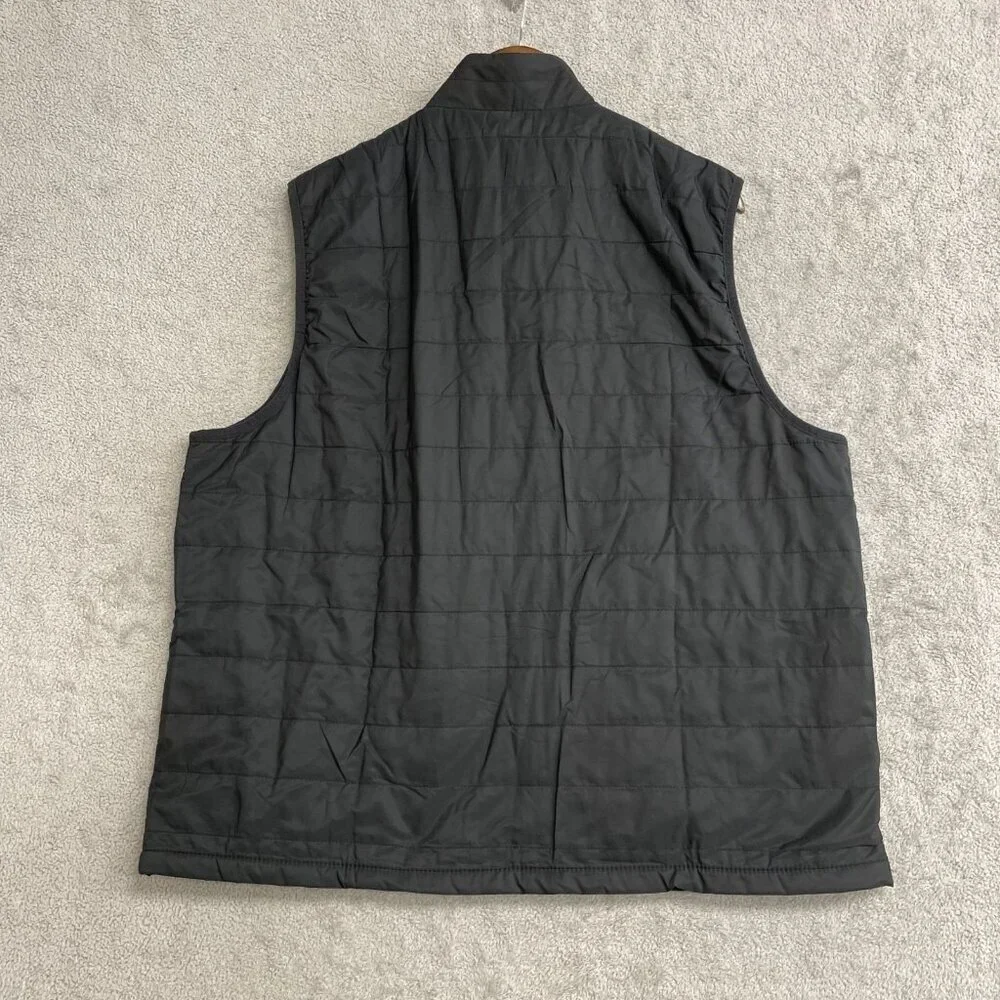 Banana Republic Men's XL Black Quilted Puffer Vest M0424